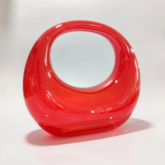 Handbag Black Crescent Moon Evening Bag Women