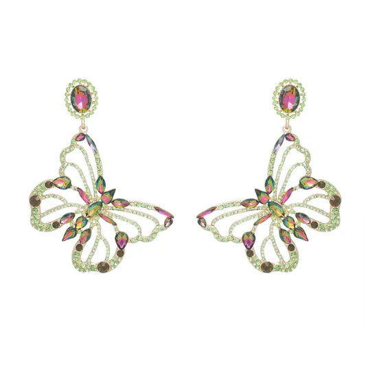 Dangle XL Glam Butterfly Post Earrings