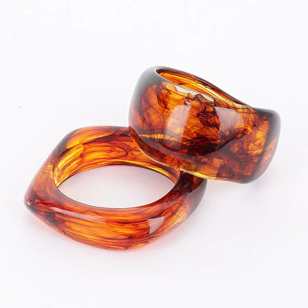 Kissy Road 2pack Resin Bangle