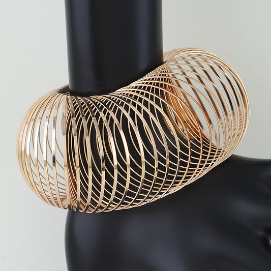 Modern Slinky Wrap Bracelet