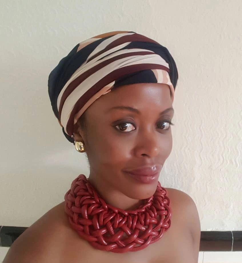 Camel Leather Rope Knotted Collar Necklace Set