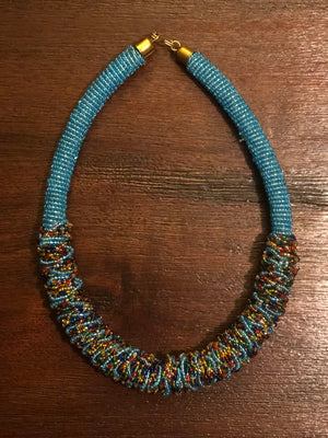 Open image in slideshow, Bead Rope Necklace
