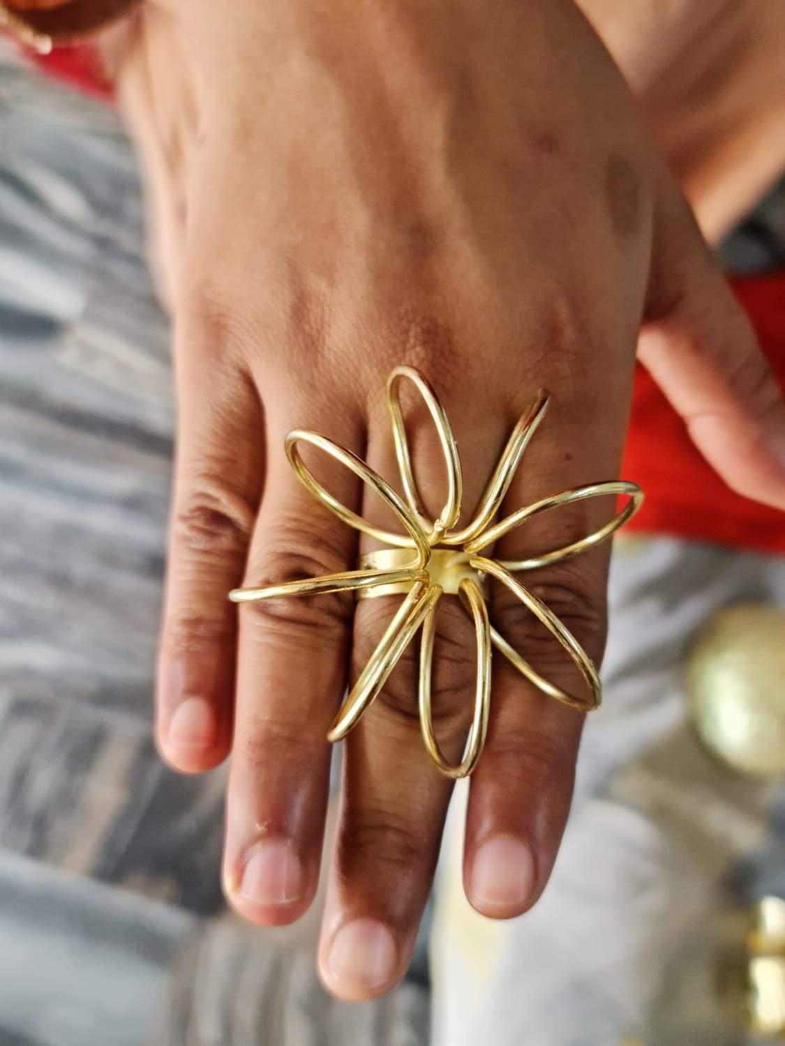 Princess Karida Metal Coil Ring