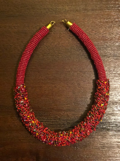 Bead Rope Necklace