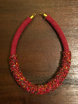 Open image in slideshow, Bead Rope Necklace

