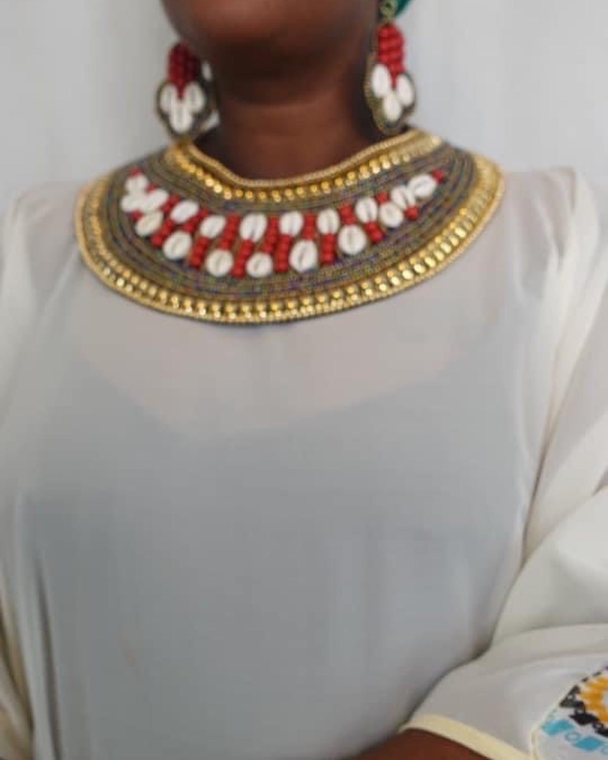 Gbinti Princess Embroidered Jewelry Set