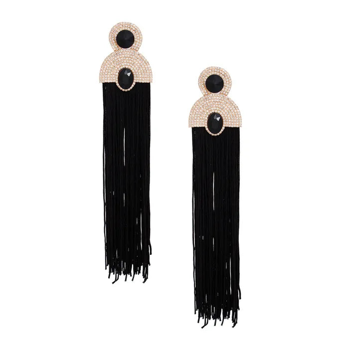 Tassel Long Vintage Glam Earrings Women