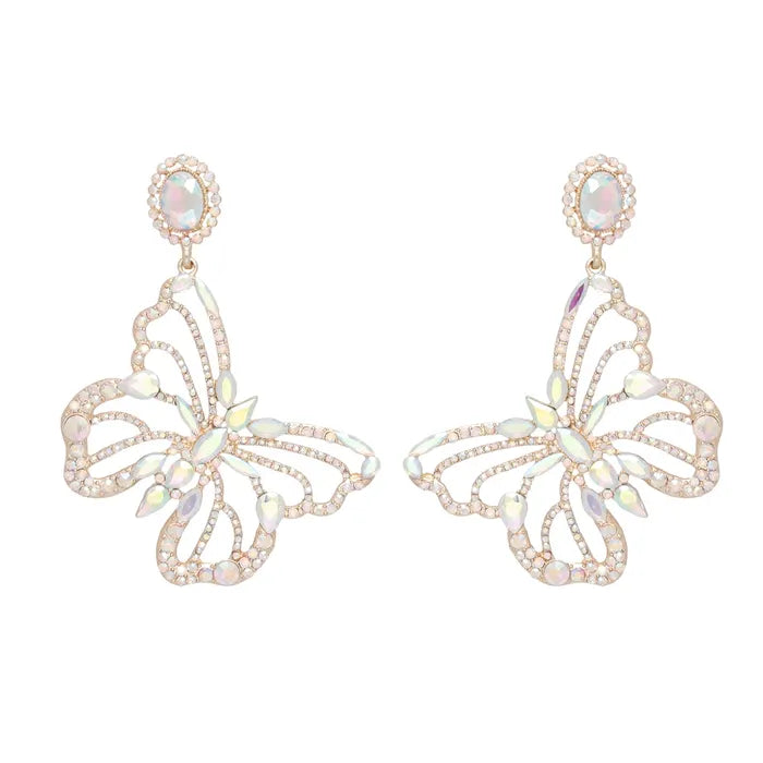 Dangle XL Glam Butterfly Post Earrings