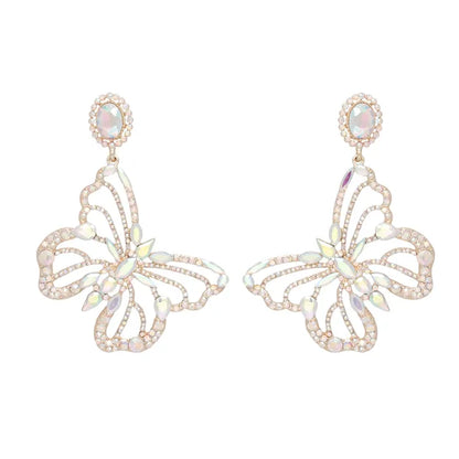 Dangle XL Glam Butterfly Post Earrings