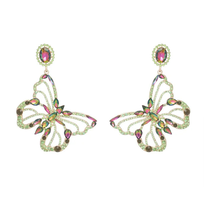 Dangle XL Glam Butterfly Post Earrings