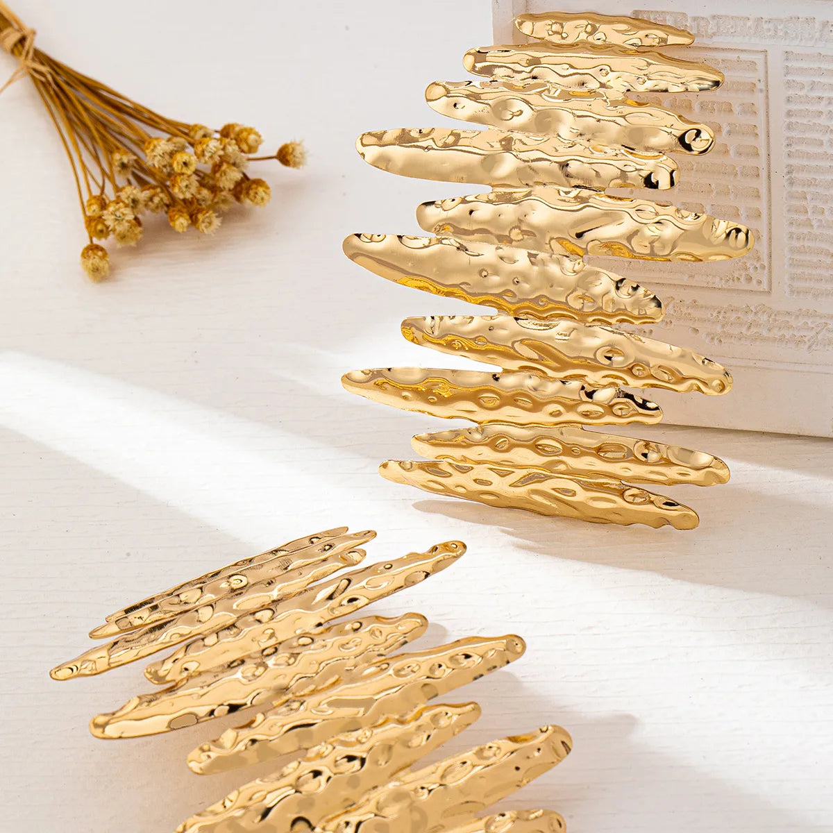 Queen Fatou Geometric Street Style Party Chic Women's Earrings