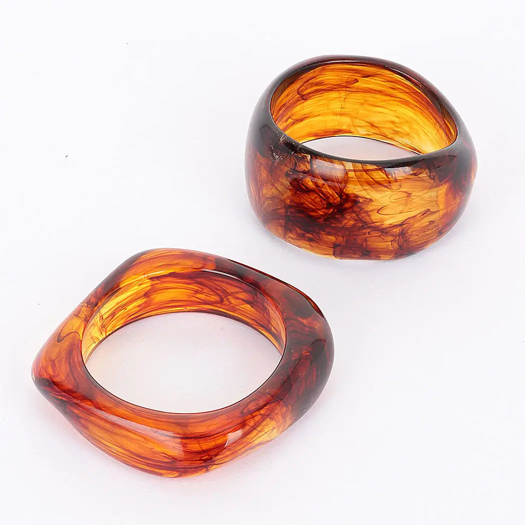 Kissy Road 2pack Resin Bangle