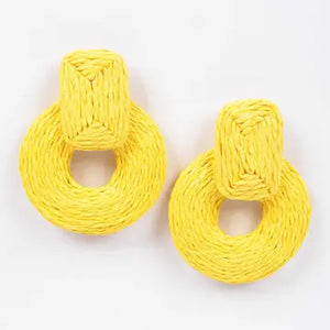 Open image in slideshow, Queen Kama Handmade Paper Earring
