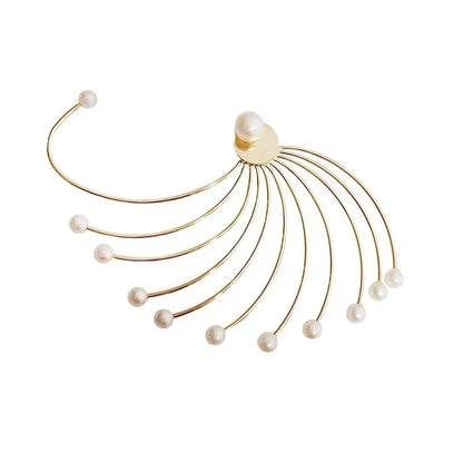 Retro Geometric Plating Alloy Artificial Gemstones Drop Earrings