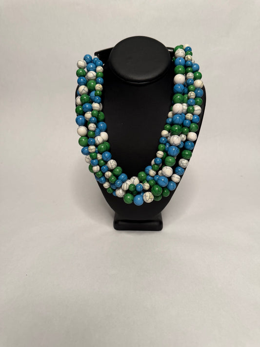 Lion Mountain Cracked Choker Necklace