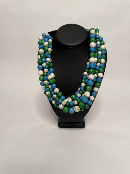 Lion Mountain Cracked Choker Necklace