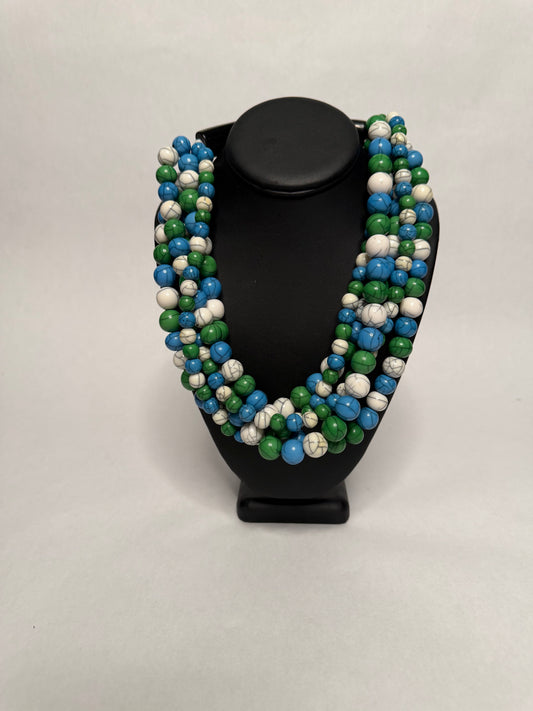 Lion Mountain Cracked Choker Necklace