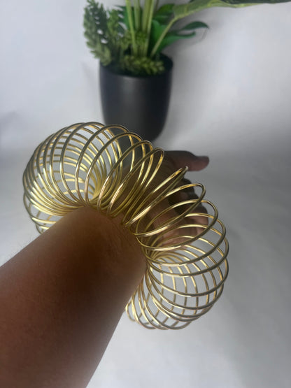 Ya Amie Hammered Wire Cuff Bracelet