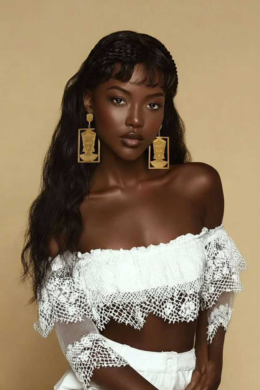 Queen Mabinty Jalloh Stud Earrings