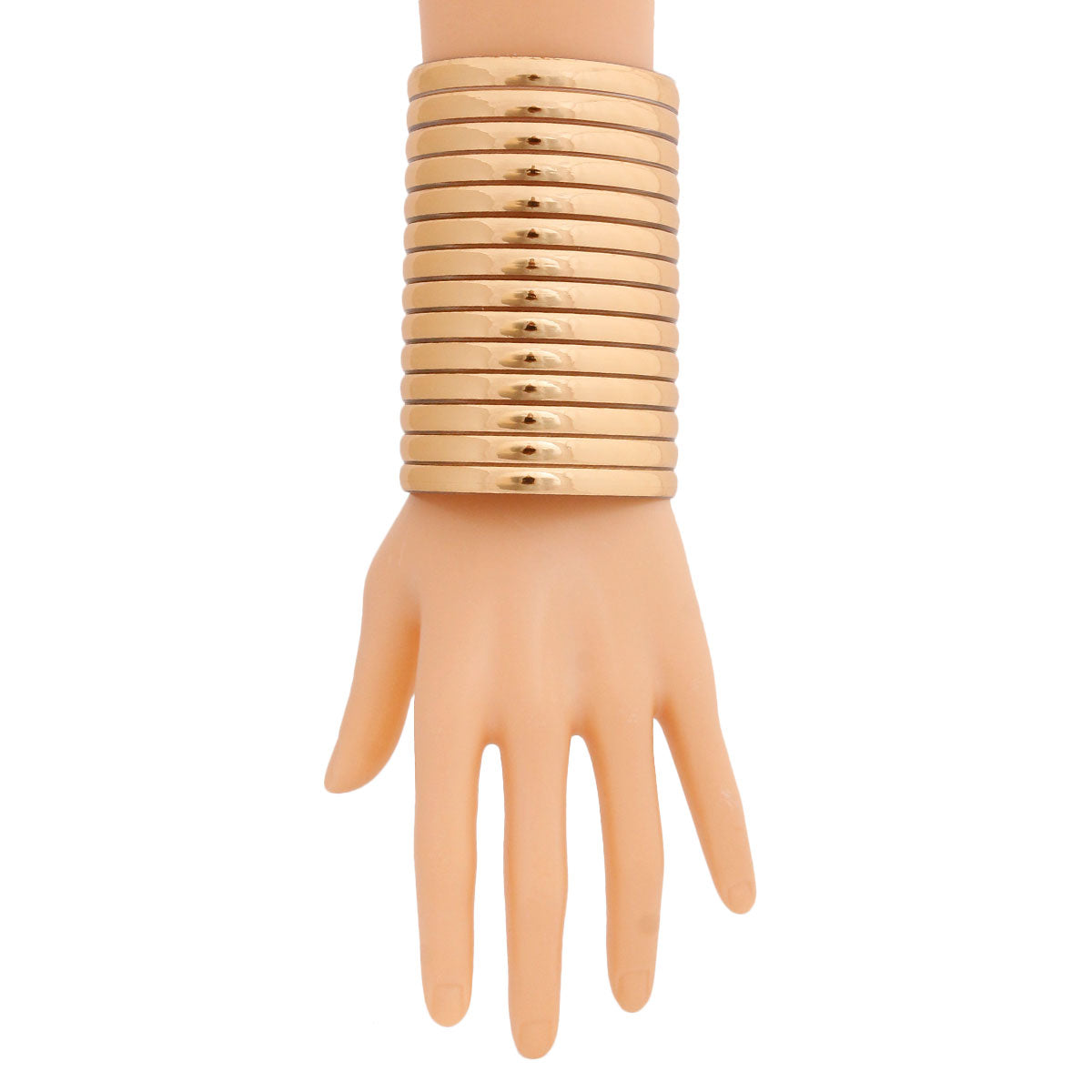 Vegan Leather Snap Cuff Bracelet