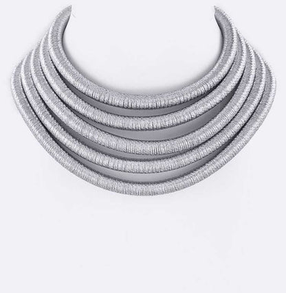Cording Collar Necklace Set