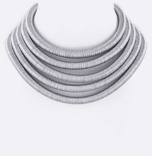 Cording Collar Necklace Set