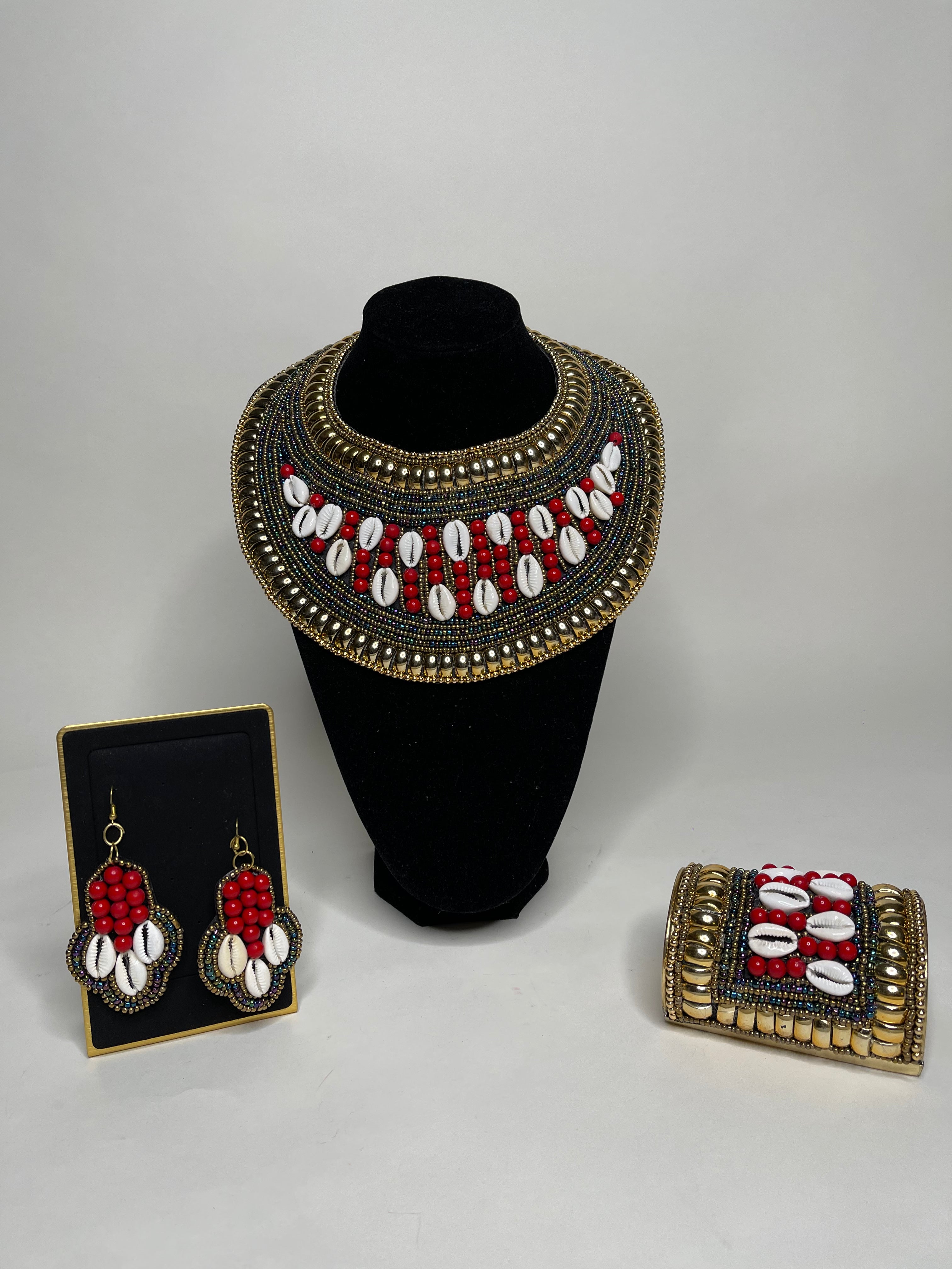 Gbinti Princess Embroidered Jewelry Set