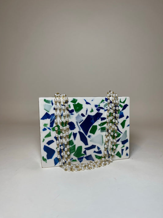 Lion Mountain Handcrafted flakes Clutch