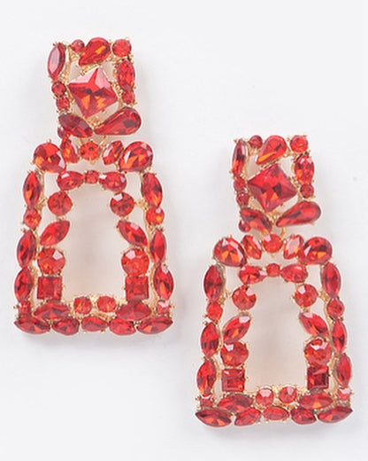 Luxury Cluster Shine Earrings.