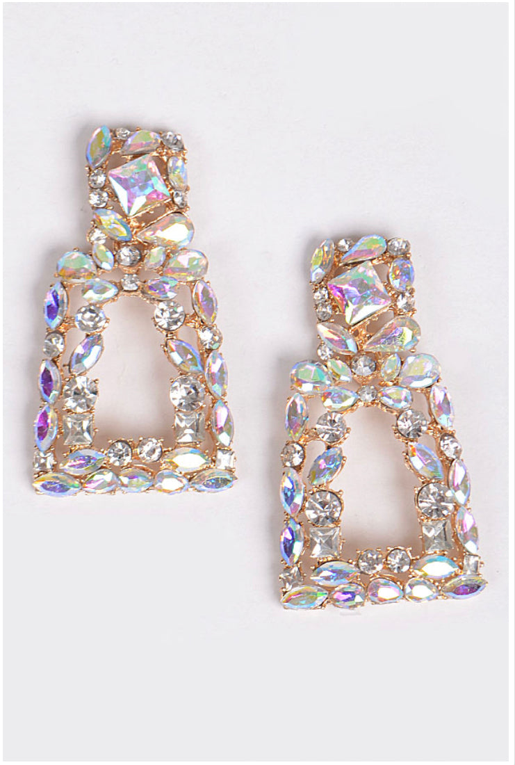 Luxury Cluster Shine Earrings.