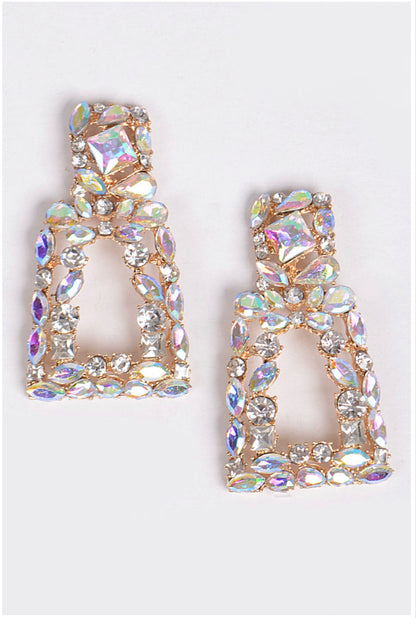 Luxury Cluster Shine Earrings.