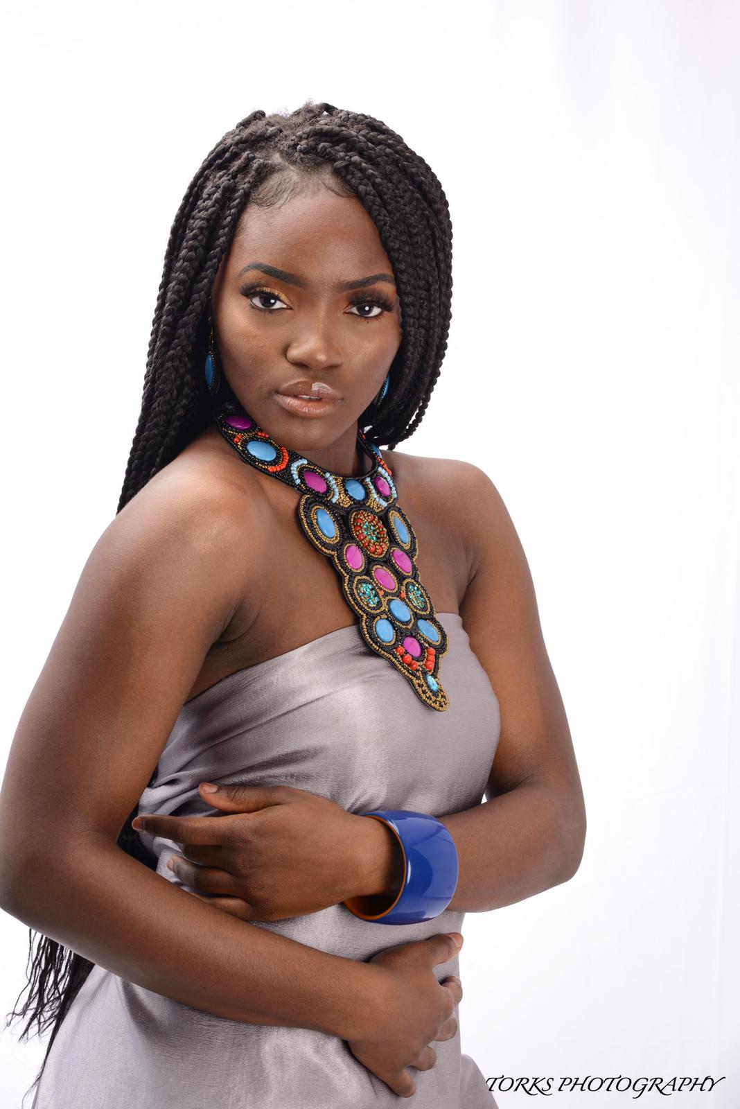 Multi Color Bead and Crystal Bib Necklace Set