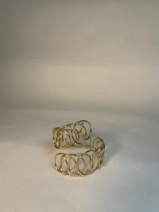 Aberdeen Titi Metal Coiled Braclet