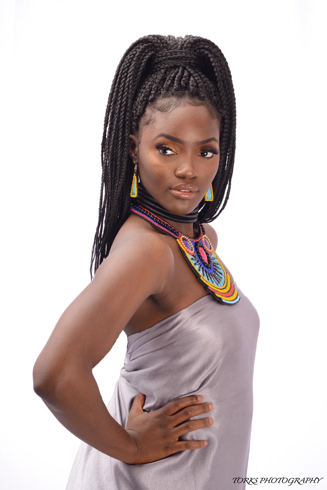 Bright Bead Bib Necklace Set