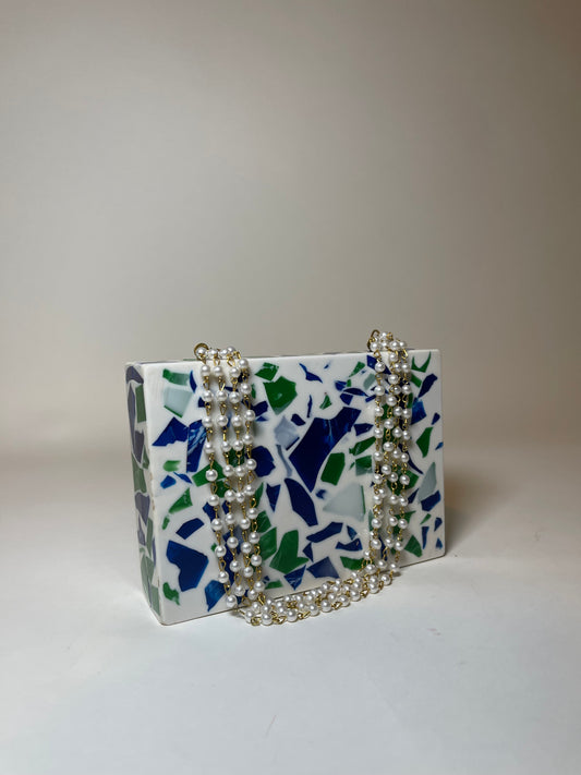 Lion Mountain Handcrafted flakes Clutch