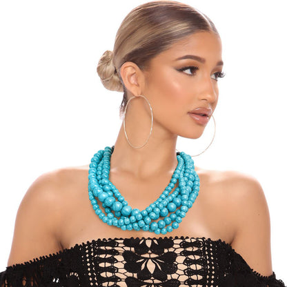 Bintel Jay Cracked Choker Necklace