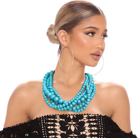 Bintel Jay Cracked Choker Necklace