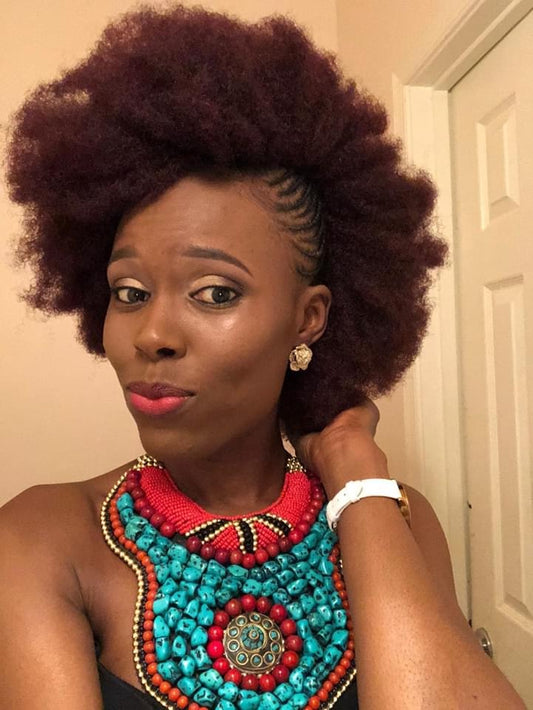 Multi Color Bead and Stone Raised Collar Bib Necklace Set