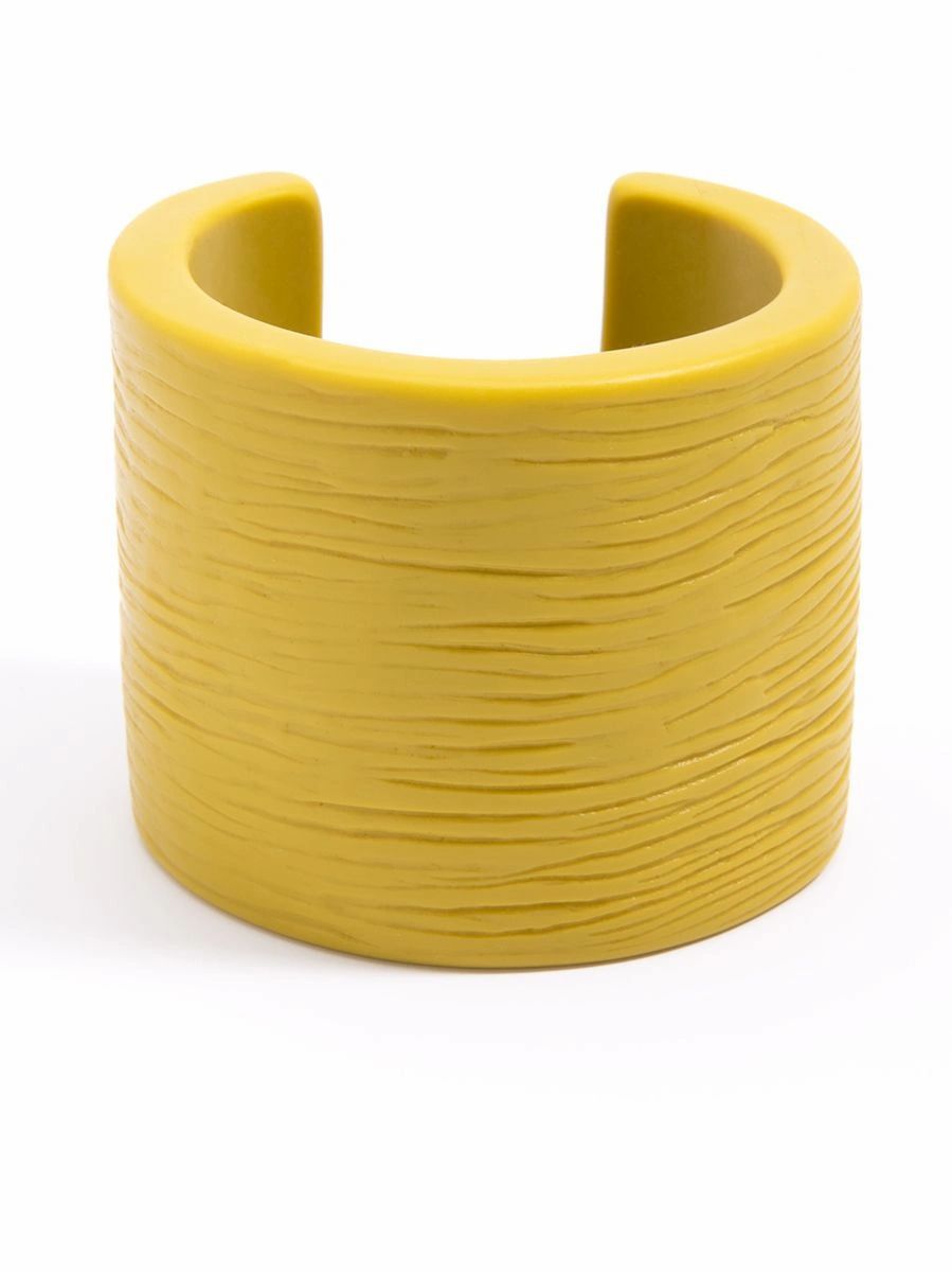 Resin Ridges Open Cuff
