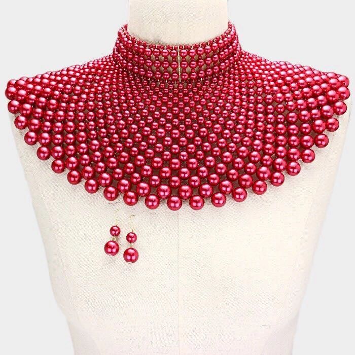 Pearl BIB Choker Set