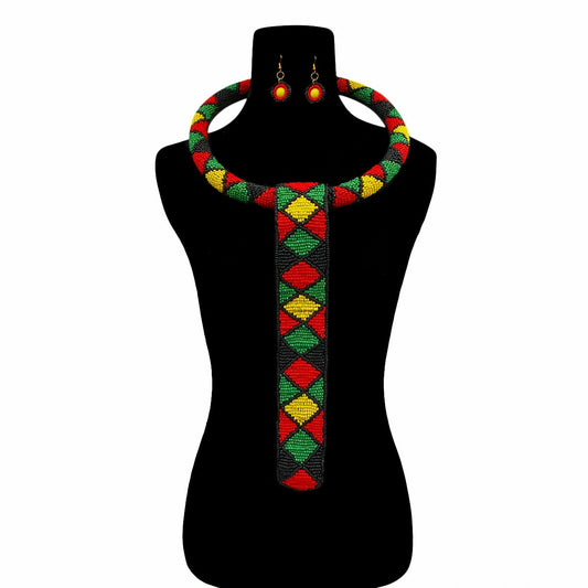 south african tribal necktie