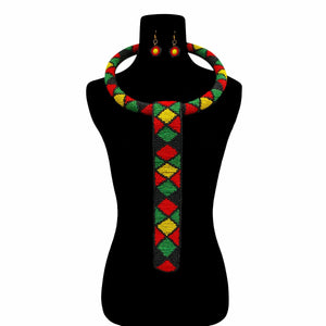 Open image in slideshow, south african tribal necktie

