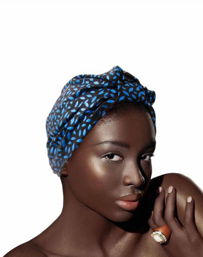 Metallic Dot Hair Turban