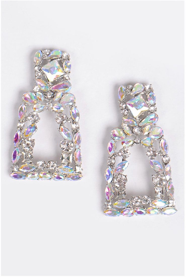 Luxury Cluster Shine Earrings.