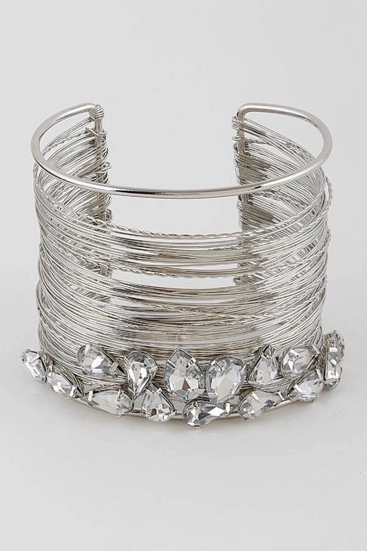 Cubic Stone Bracelet