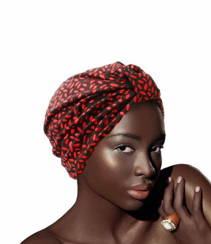 Metallic Dot Hair Turban