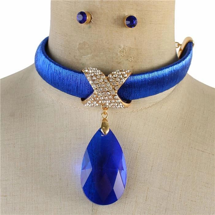 Teardrops Cord Choker Set.