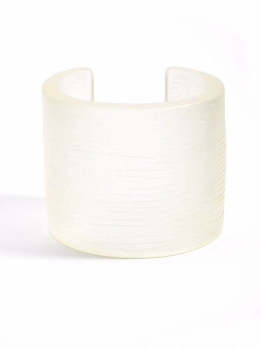 Resin Ridges Open Cuff